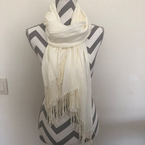 White Women's Scarf